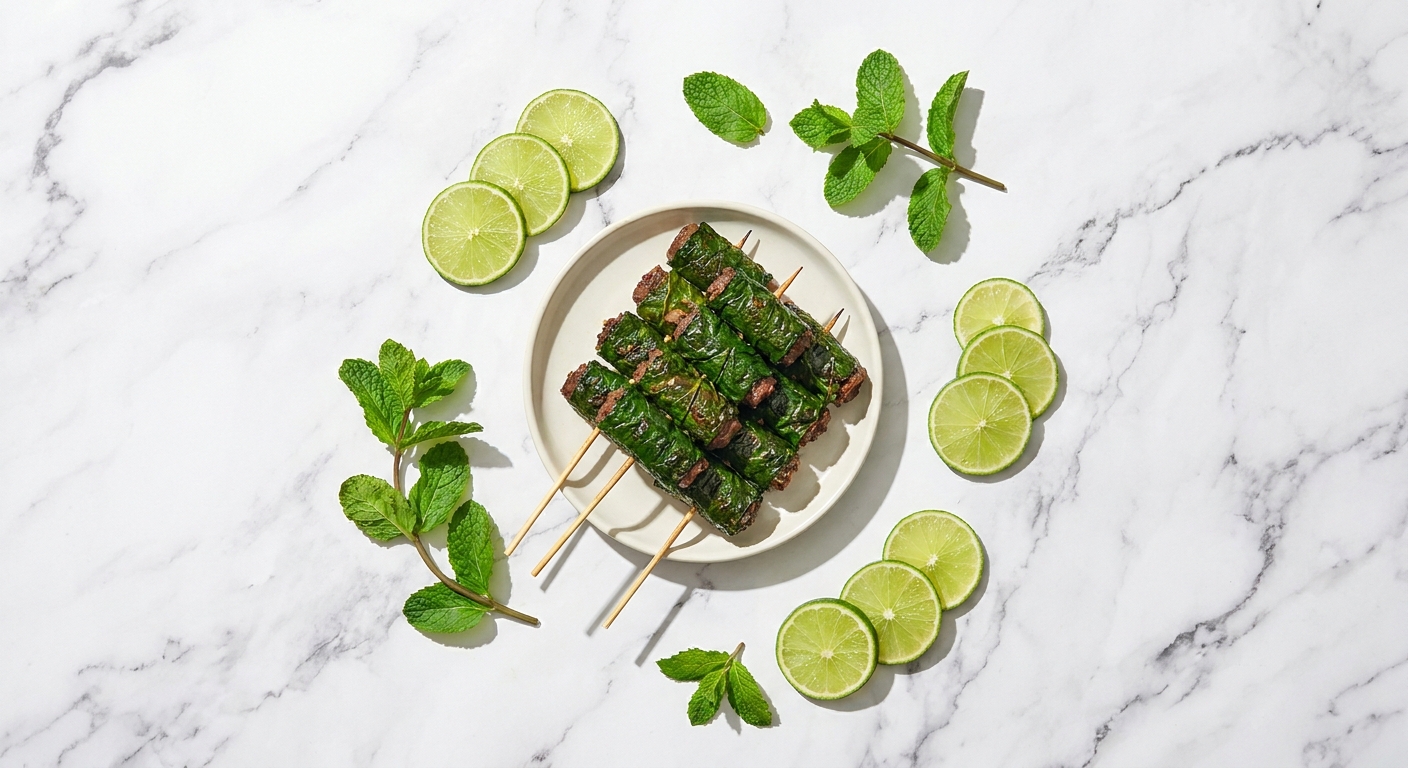 Đặt mua bò cuộn lá lốt giao tận nơi