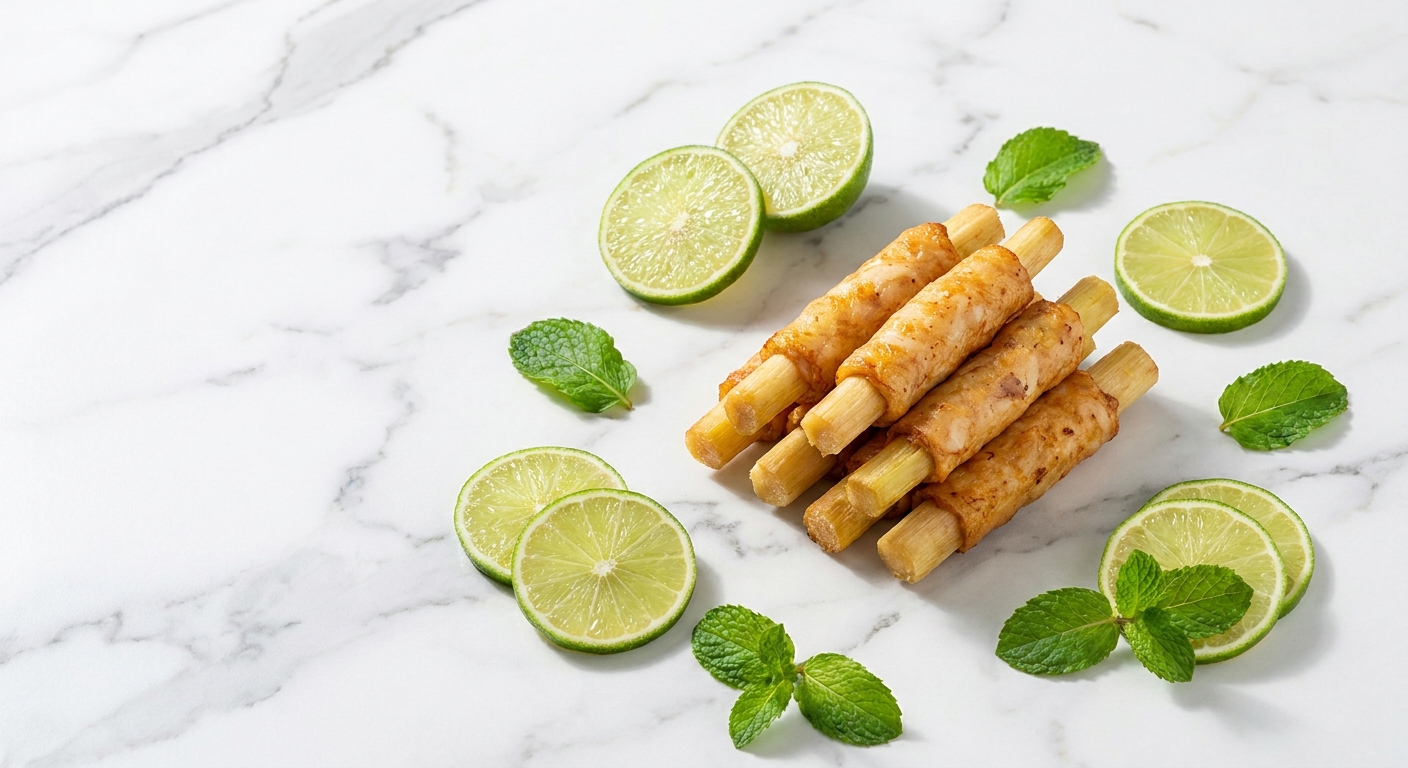 Địa chỉ bán sỉ chả mực cuộn mía giá tốt