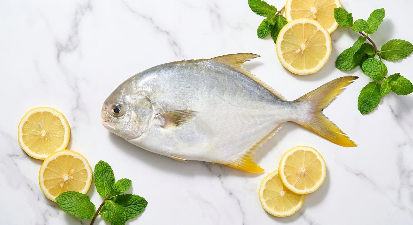Giá sỉ cá chim trắng vây vàng nguyên con