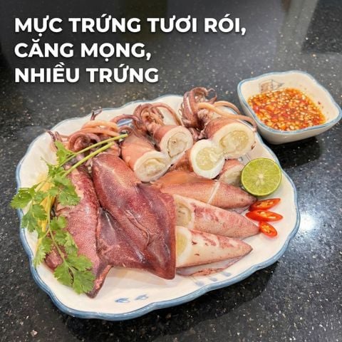 Mực Trứng Tươi: Bí Quyết Bữa Ăn Ngon Hoàn Hảo! Đặt Mua Ngay!
