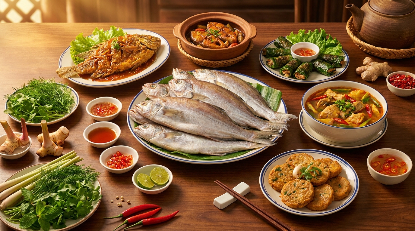 Tổng hợp 5 món ngon khó cưỡng từ Cá Sùn Sịn cấp đông chuẩn vị đầu bếp