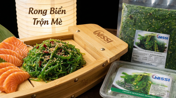 Rong biển trộn mè tươi (Chuka Wakame) ăn với gì ngon nhất? Cách bảo quản rong biển luôn giòn.