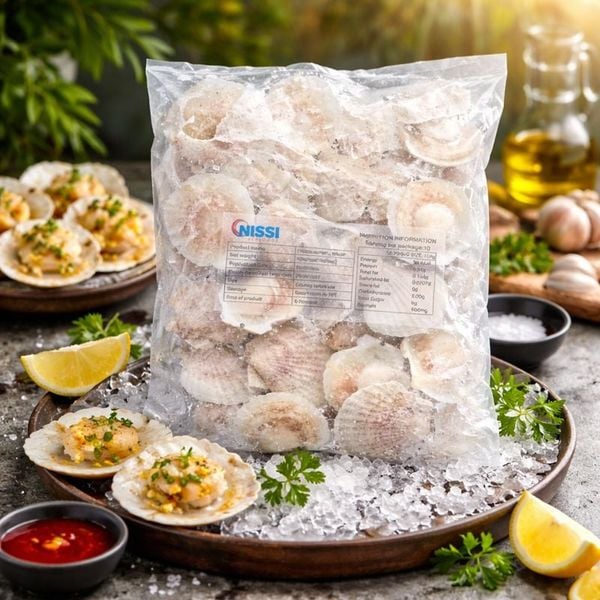 Công thức mì Ý sốt kem sò điệp và tôm tươi thanh lịch chuẩn vị