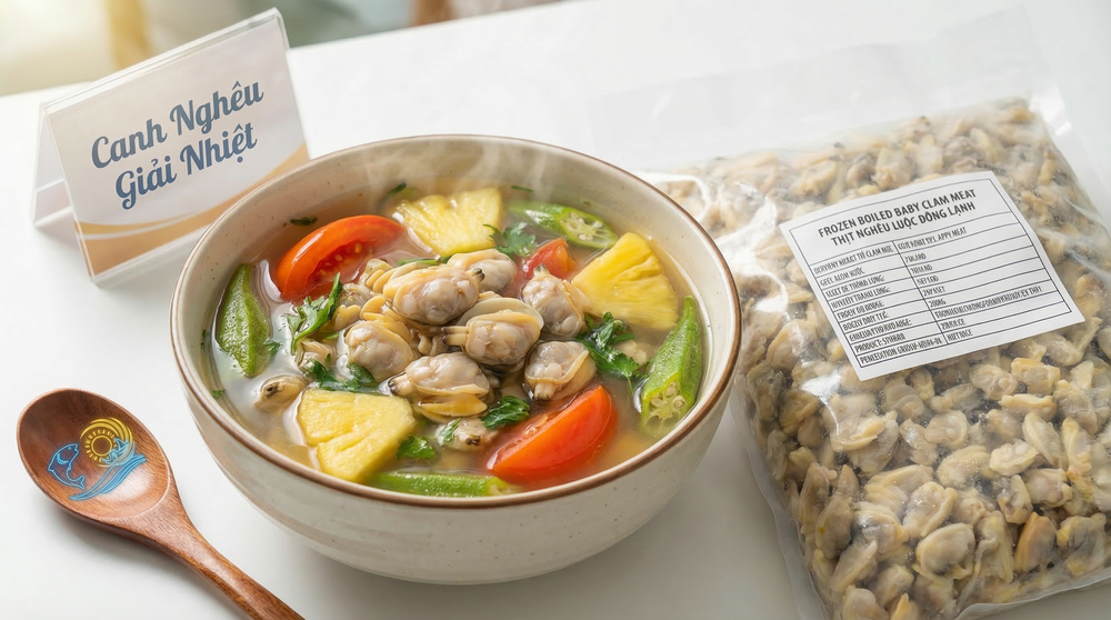 Thịt nghêu làm sạch nấu canh gì mát? Gợi ý 3 món canh nghêu giải nhiệt mùa hè.