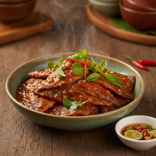 Công thức Cá Đuối 1 Nắng rim me chua ngọt đậm đà hương vị biển khơi