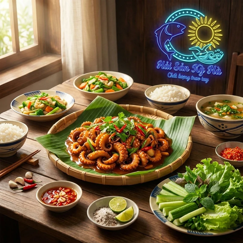 Hướng dẫn làm bạch tuộc thiên nhiên rim me chua ngọt đậm đà khó quên