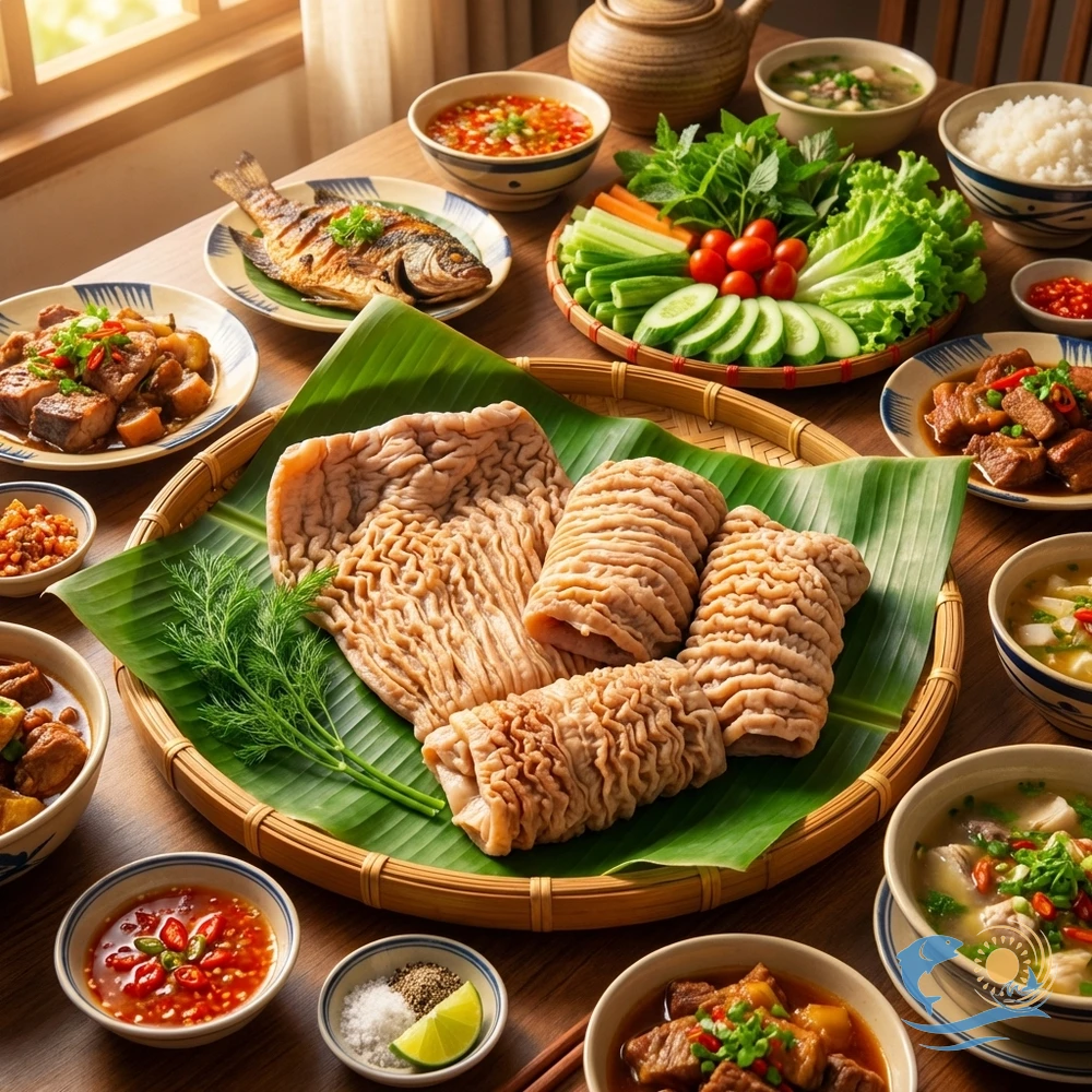 Chế biến Bao Tử Cá Ngừ Đại Dương