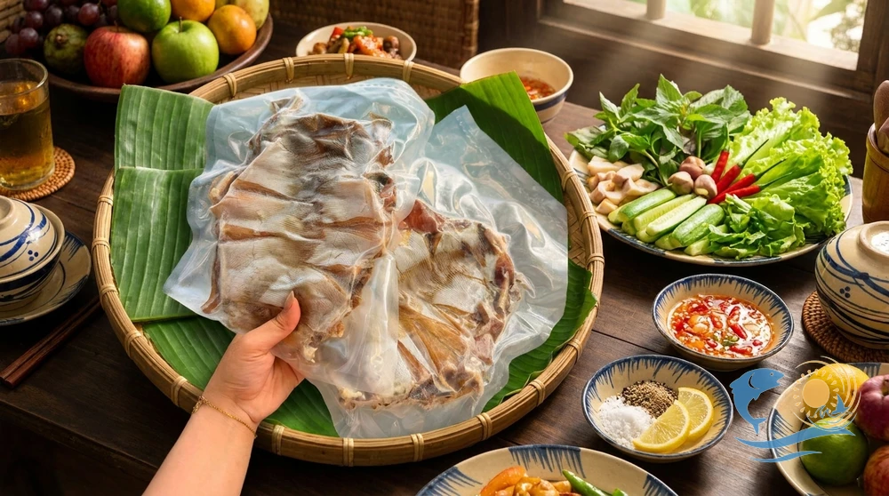 Cận cảnh Cá Đuối 1 Nắng