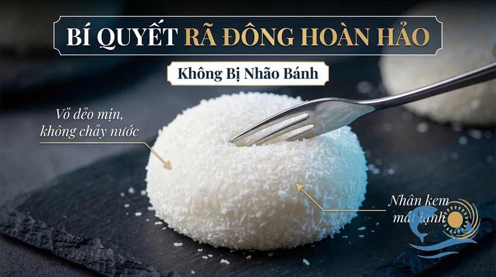 Bánh tuyết thiên sứ Bình Vinh vị nào ngon nhất? Hướng dẫn cách rã đông không bị nhão bánh. hình 2