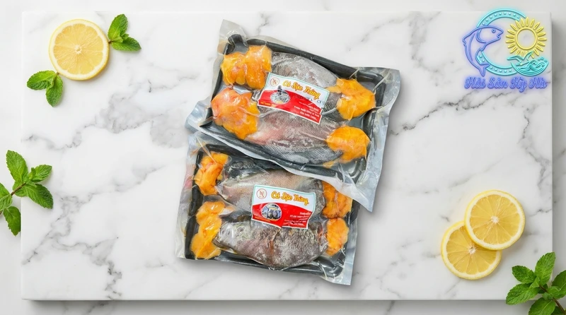 Thành phẩm Bí quyết làm Gỏi Xoài Cá Sặc Trứng 1 Nắng chua cay giòn sần sật, kích thích vị giác