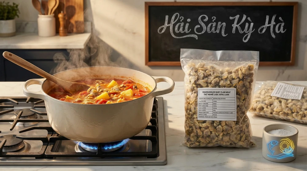 Thịt nghêu làm sạch nấu canh gì mát? Gợi ý 3 món canh nghêu giải nhiệt mùa hè. hình 1