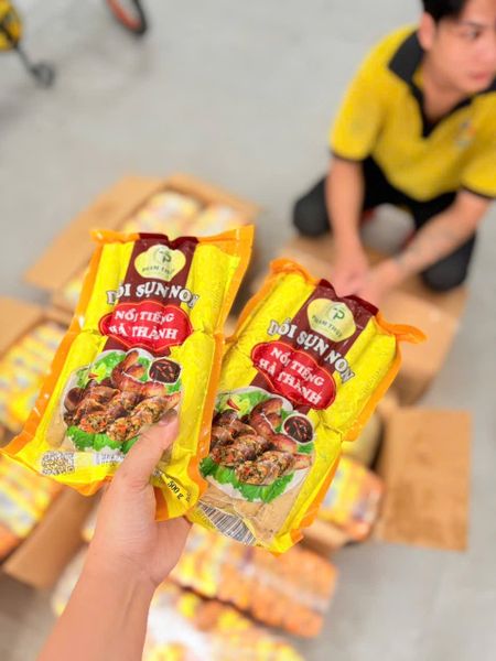 Dồi sụn non hà thành - Kho sỉ hải sản kỳ hà