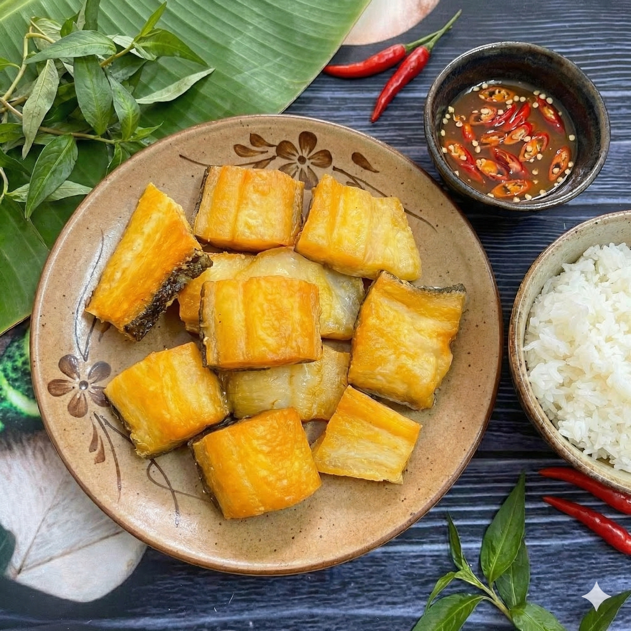 Cá Dứa Xịn 100% - Miếng cá vàng ươm, thơm ngon thượng hạng