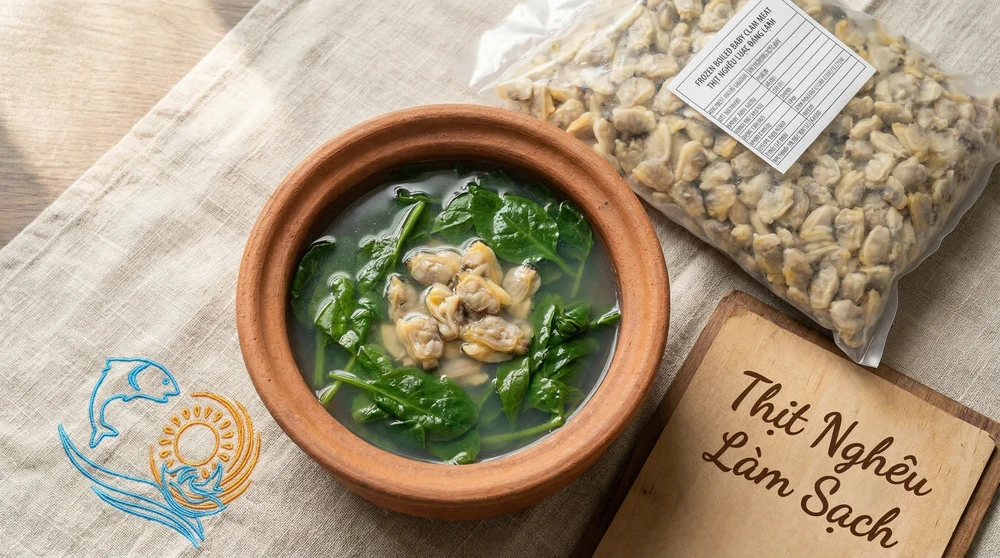 Thịt nghêu làm sạch nấu canh gì mát? Gợi ý 3 món canh nghêu giải nhiệt mùa hè. hình 3