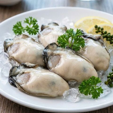 Ruột hàu sữa tươi ngon, béo ngậy