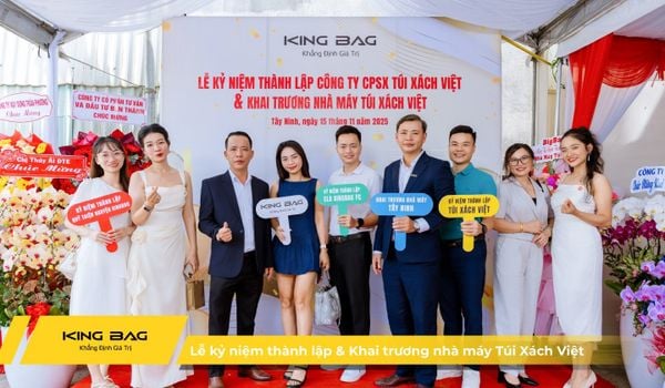 Túi Xách Việt tổ chức Lễ kỷ niệm thành lập & Khai trương nhà máy sản xuất balo Túi Xách Việt