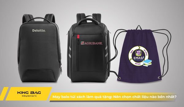May balo túi xách làm quà tặng nhân viên: Nên chọn chất liệu nào bền nhất?