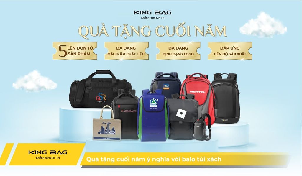 Quà tặng cuối năm ý nghĩa với balo túi xách
