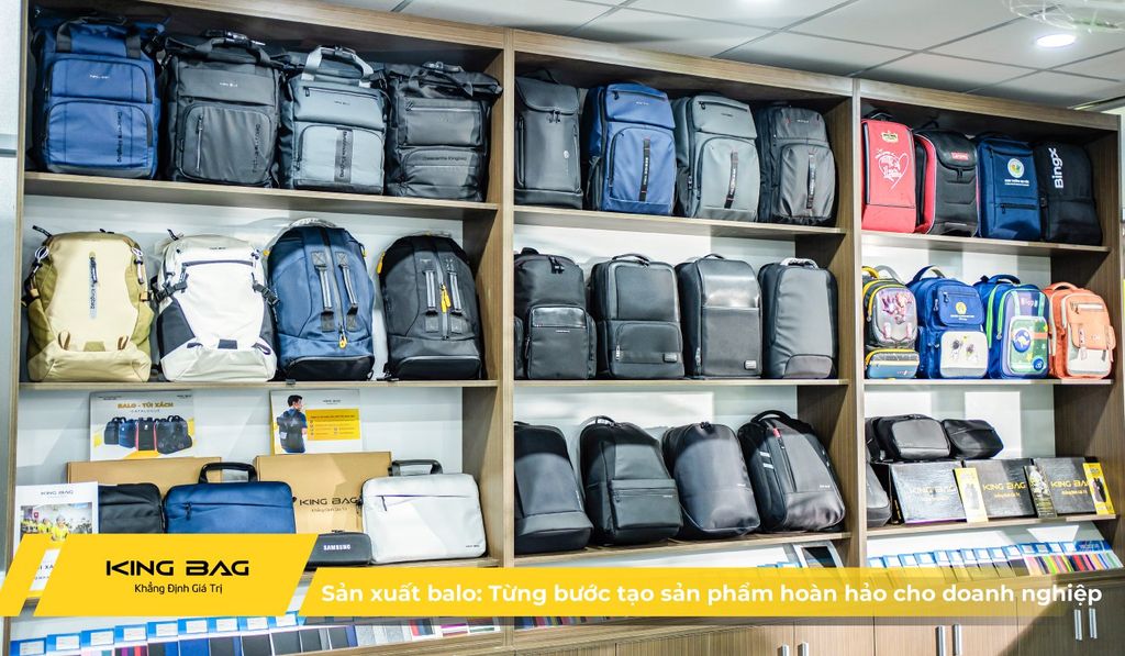 Sản xuất balo: Từng bước tạo nên sản phẩm hoàn hảo cho doanh nghiệp