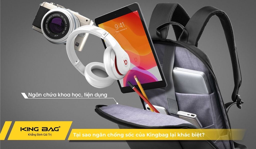 Tại sao ngăn chống sốc của Kingbag lại khác biệt?