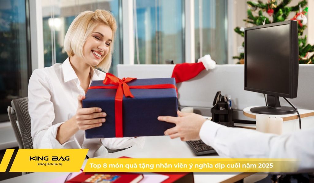 Top 8 món quà tặng nhân viên ý nghĩa dịp cuối năm 2025