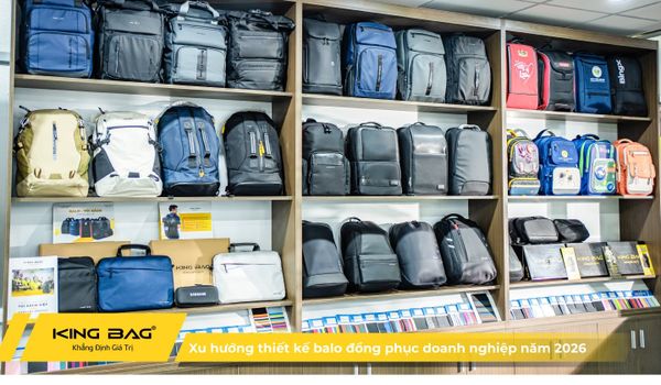 Xu hướng thiết kế balo đồng phục doanh nghiệp năm 2026