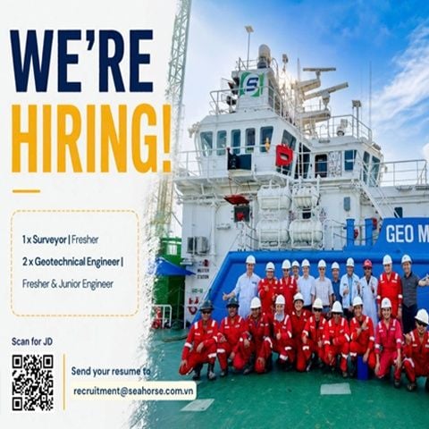 🚨 SEAHORSE MARINE AND ENERGY JSC IS HIRING