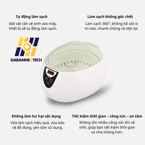 Máy rửa sóng siêu âm Jeken