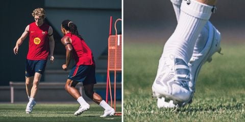ANTHONY GORDON VÀ JULES KOUNDÉ HÉ LỘ THẾ HỆ ADIDAS PREDATOR 27 MỚI TRÊN SÂN TẬP