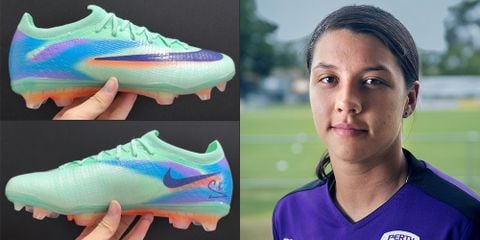 RÒ RỈ: NIKE MERCURIAL VAPOR 17 'SAM KERR' SIGNATURE BẮT MẮT VỚI PHỐI MÀU ÁNH KIM ÁNH NGỌC