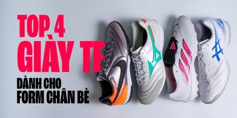 TOP 4 MẪU GIÀY ĐÁ BÓNG SÂN CỎ NHÂN TẠO CHÍNH HÃNG DÀNH CHO CHÂN BÈ