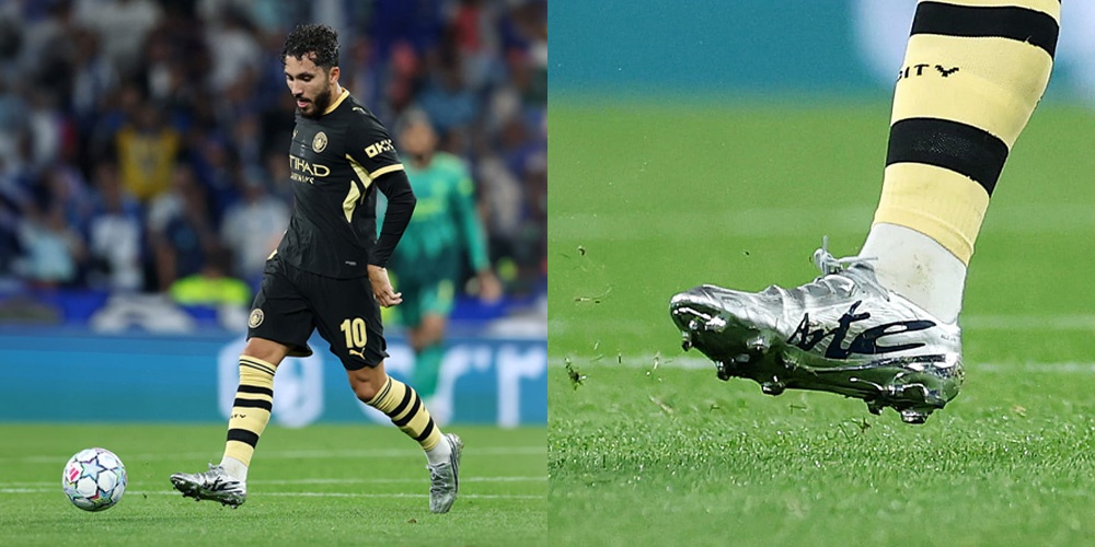 ADIDAS F50 HYPERFAST X ARTE MỚI CỰC ĐỘC TRÊN CHÂN RAYAN CHERKI TẠI CHAMPIONS LEAGUE