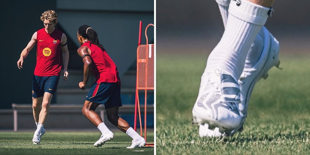 ANTHONY GORDON VÀ JULES KOUNDÉ HÉ LỘ THẾ HỆ ADIDAS PREDATOR 27 MỚI TRÊN SÂN TẬP