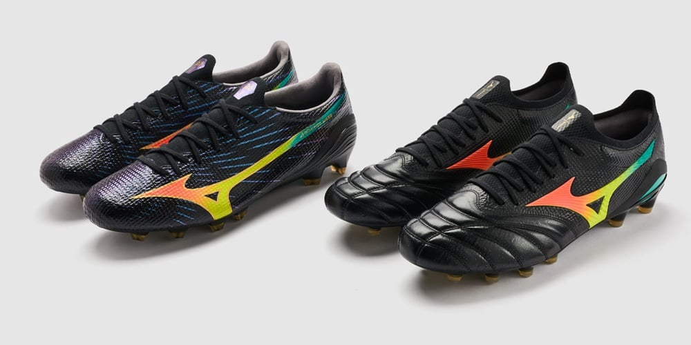 BỘ SƯU TẬP GIÀY ĐÁ BÓNG MỚI MIZUNO 'BRIGHT BLACK': KHI SẮC ĐEN HUYỀN BÍ CHIẾM TRỌN SPOTLIGHT