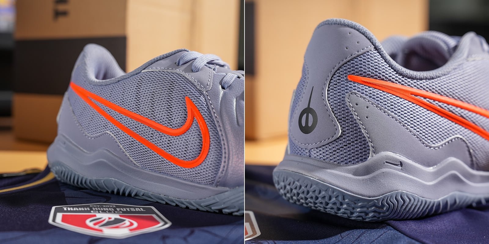 Giày đá bóng sân Futsal Nike Tiempo Legend 10 Academy TF - Scary Good Pack