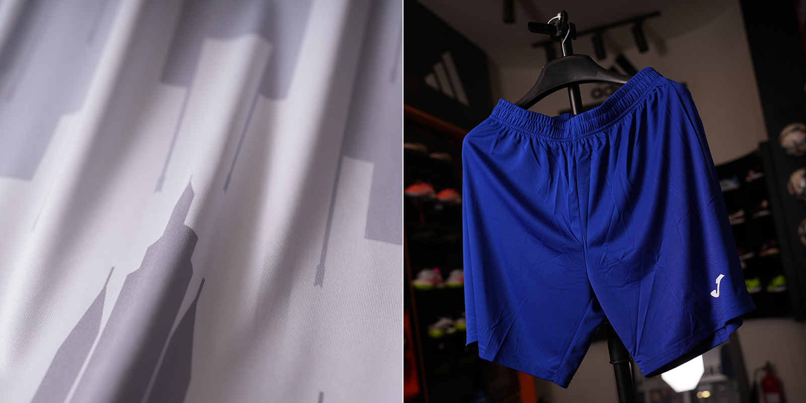 BỘ QUẦN ÁO BÓNG ĐÁ JOMA - 3145FPB106-A28 - TRẮNG/XÁM/XANH