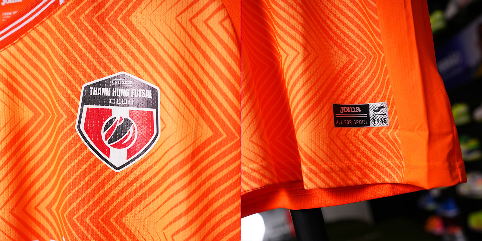 Bộ quần áo thủ môn Joma Thanh Hùng Futsal Club
