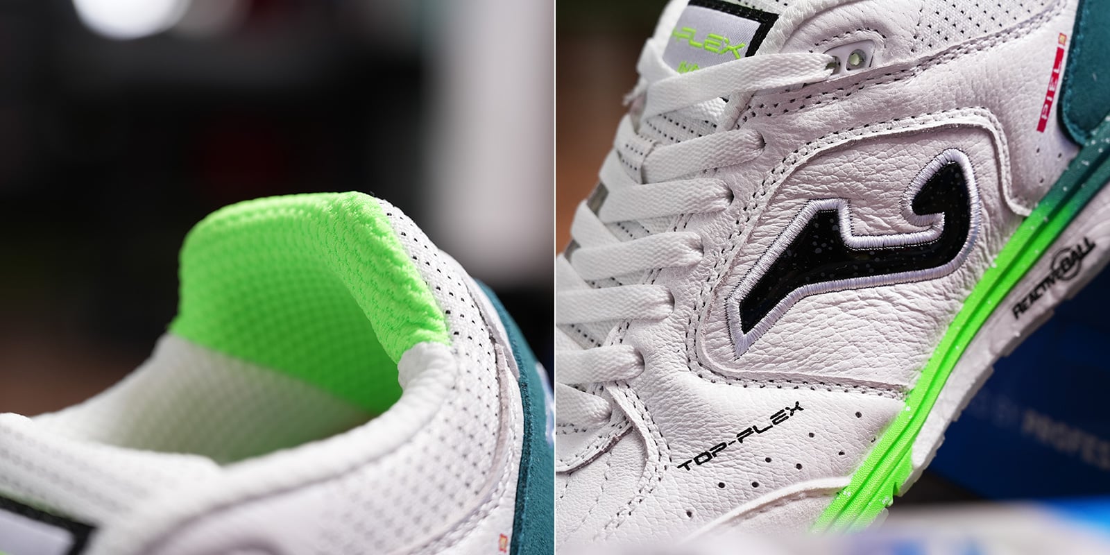 JOMA TOP FLEX REBOUND IN 2632 - TORS2632IN - TRẮNG/XANH LÁ