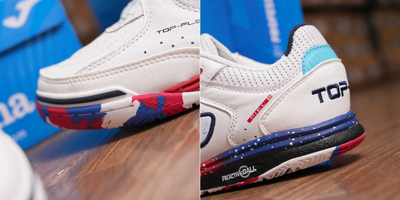 JOMA TOP FLEX REBOUND IN 2602 - TORS2602IN - TRẮNG/XANH/ĐỎ