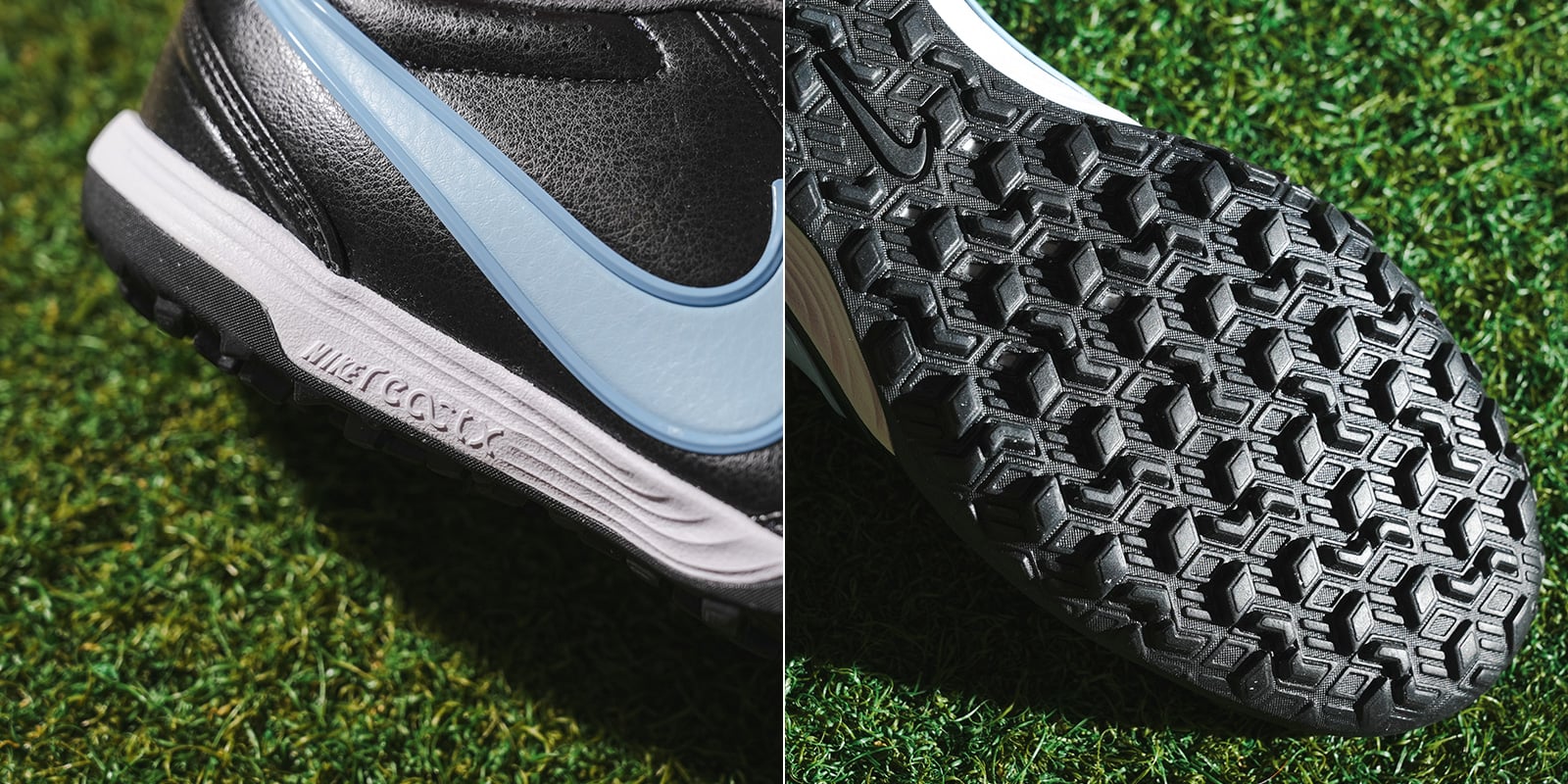 NIKE TIEMPO LIGERA PRO TF - IB4477-040 - ĐEN/XANH BIỂN