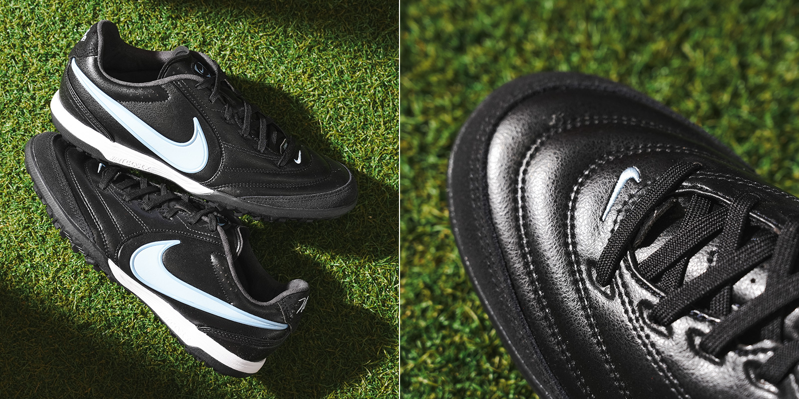 NIKE TIEMPO LIGERA PRO TF - IB4477-040 - ĐEN/XANH BIỂN