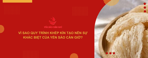 Vì sao quy trình khép kín tạo nên sự khác biệt của Yến Sào Cần Giờ?