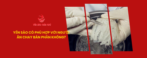 YẾN SÀO CÓ PHÙ HỢP VỚI NGƯỜI ĂN CHAY BÁN PHẦN KHÔNG?