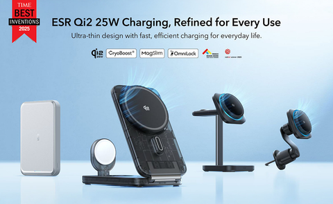 ESR tạo dấu ấn tại CES 2026 với loạt phụ kiện tích hợp công nghệ Qi2.2 mới