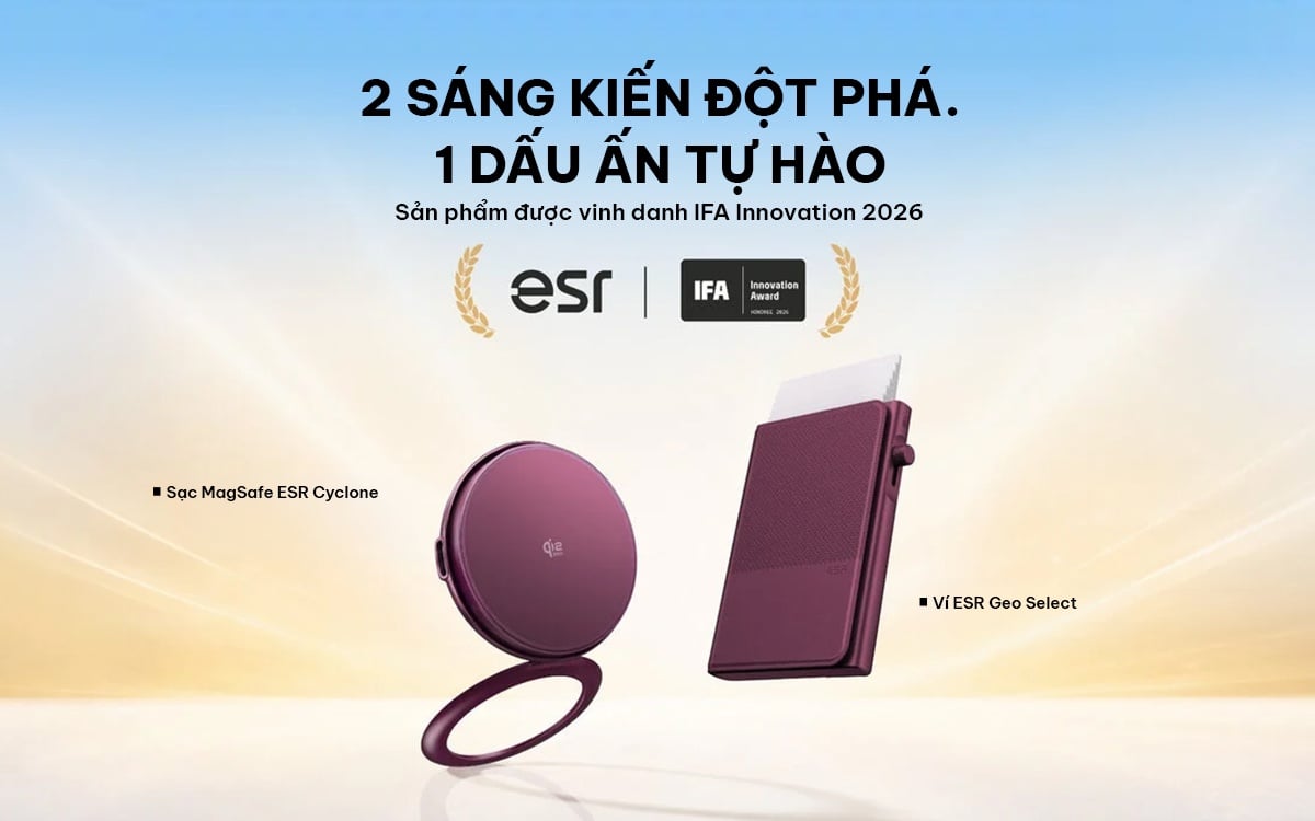 ESR tại IFA 2026: Từ công nghệ chống ố vàng đến trải nghiệm sạc thông minh
