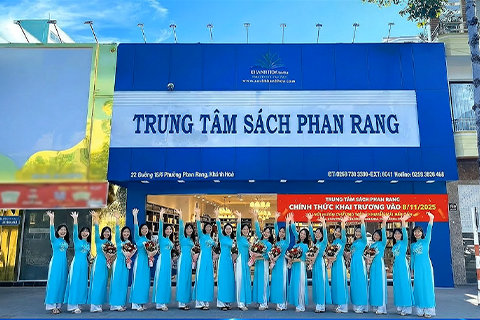 Sách Khánh Hòa Khai Trương Trung Tâm Sách Phan Rang: 500 Quà Tặng Miễn Phí & Đại Tiệc Ưu Đãi