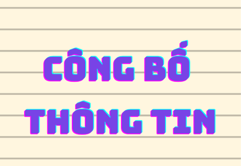 Công Bố Thông Tin Nghị Quyết Hội Đồng Quản Trị
