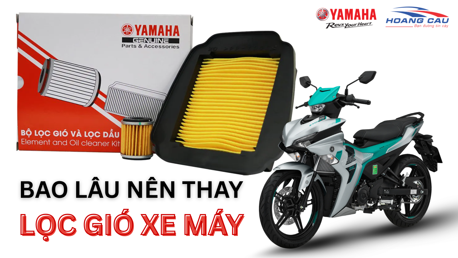 Lọc gió xe máy có quan trọng không? Bao lâu nên thay?