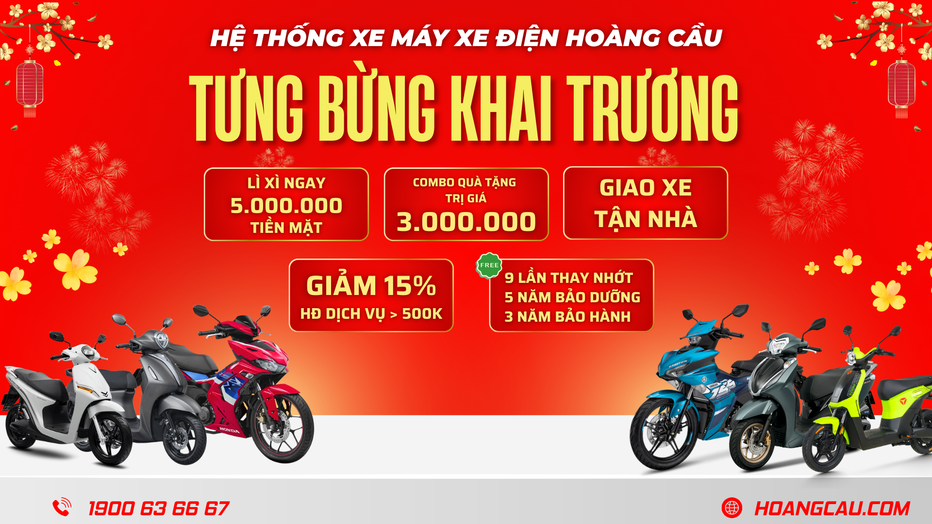 Hoàng Cầu Dĩ An chi nhánh 6 tưng bừng khai trương
