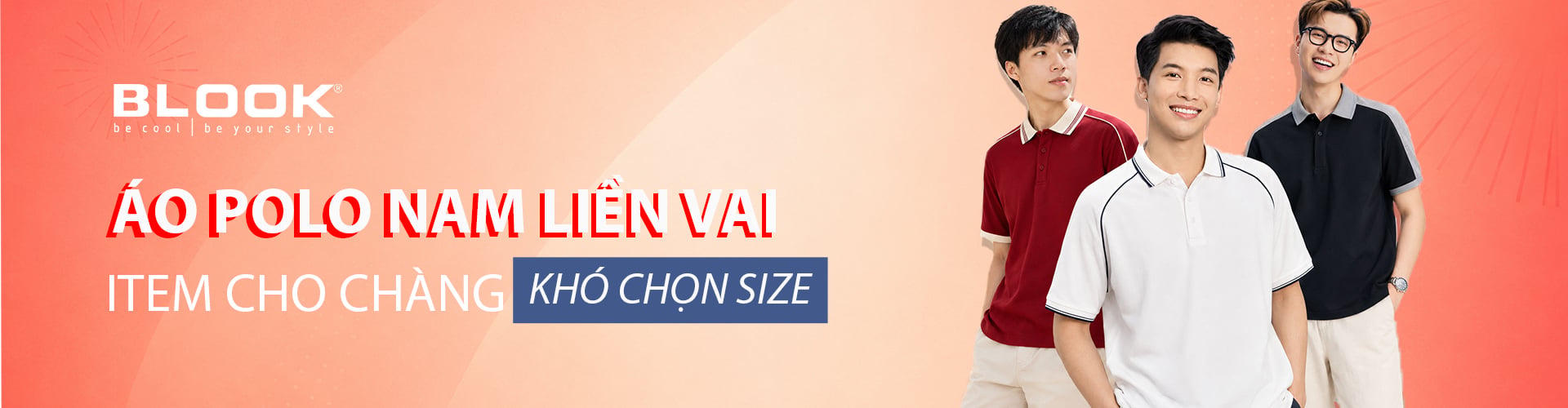 ÁO POLO NAM LIỀN VAI BLOOK